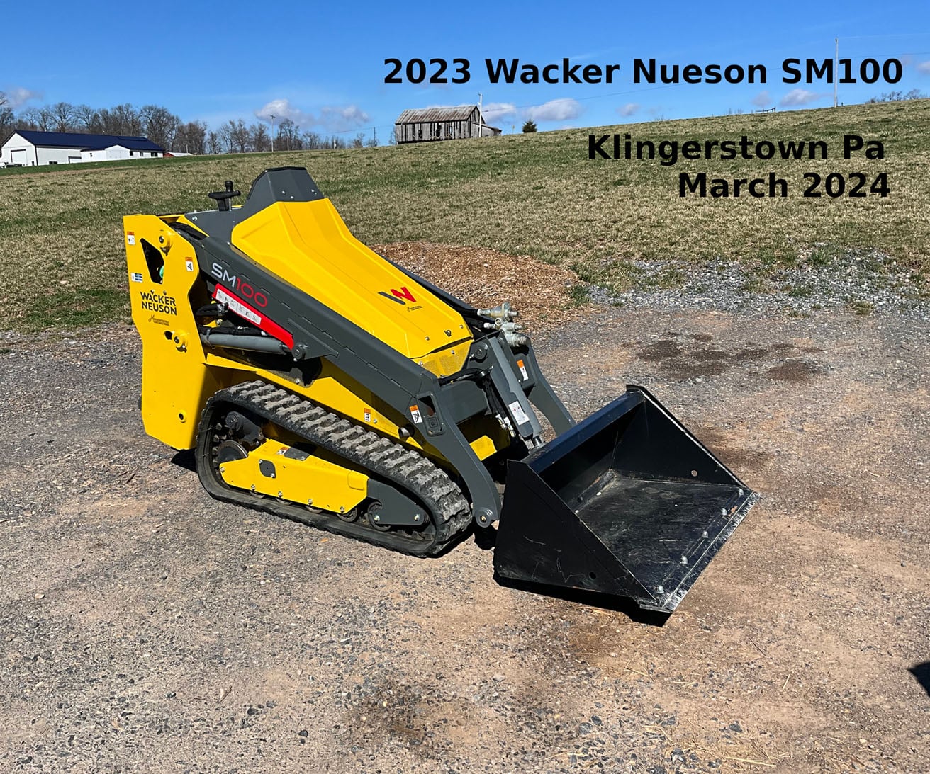 wacker neuson SM100